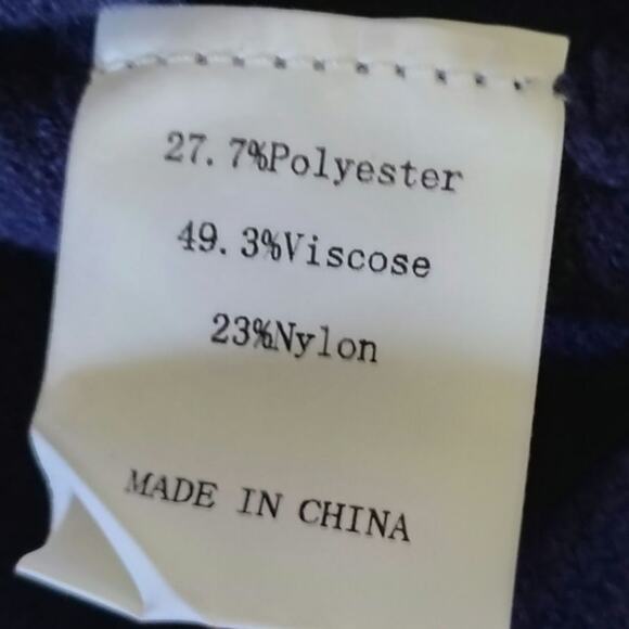 Merokeety Nautical Cardigan Blue Womens Size Large - Picture 5 of 5